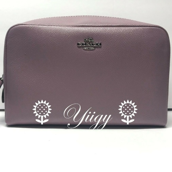 Coach Bags Coach 24797 Crossgrain Cosmetic Case Makeup Bag New Auth